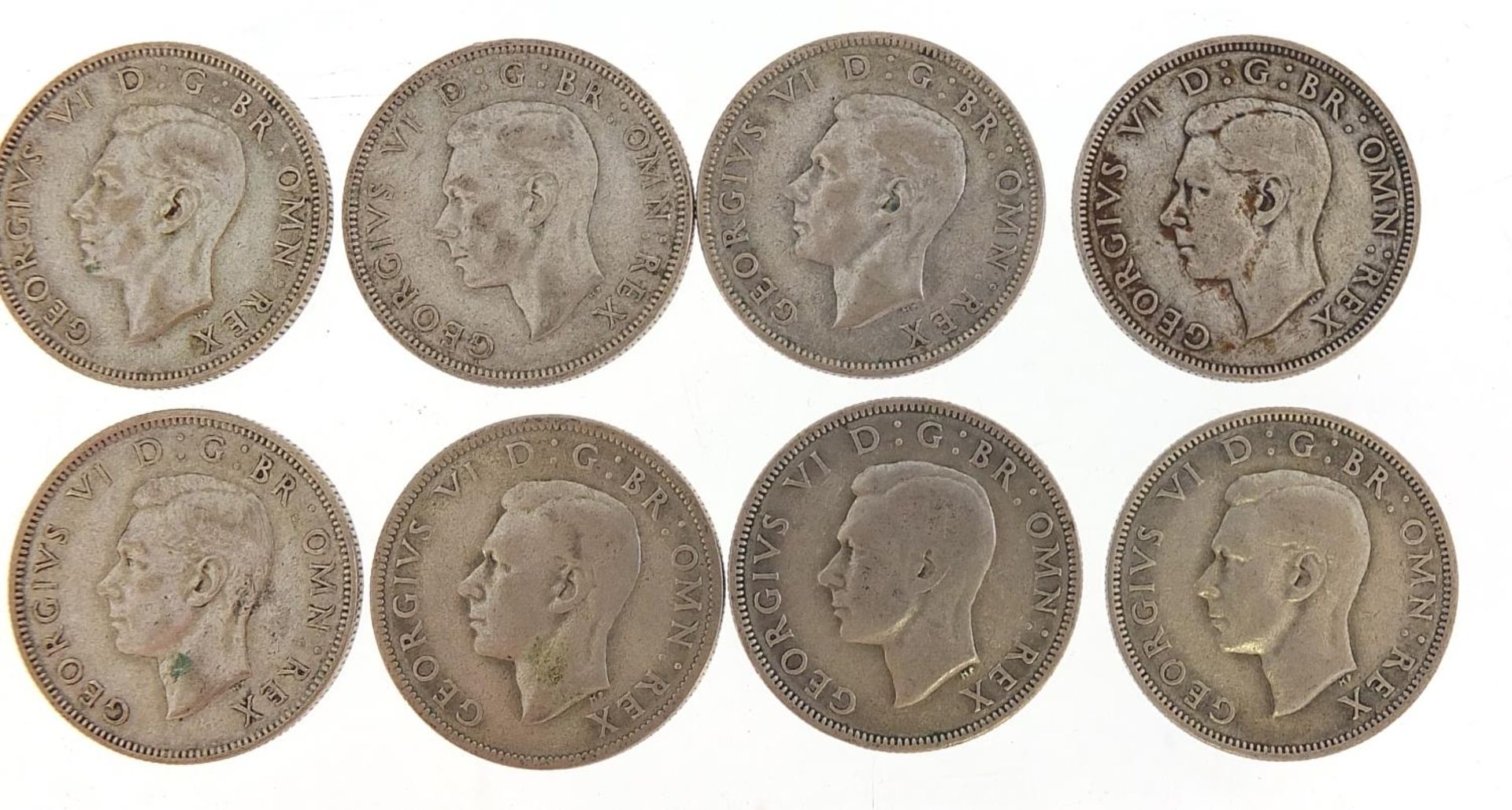 Twelve George VI two shillings, 134g - Image 3 of 6