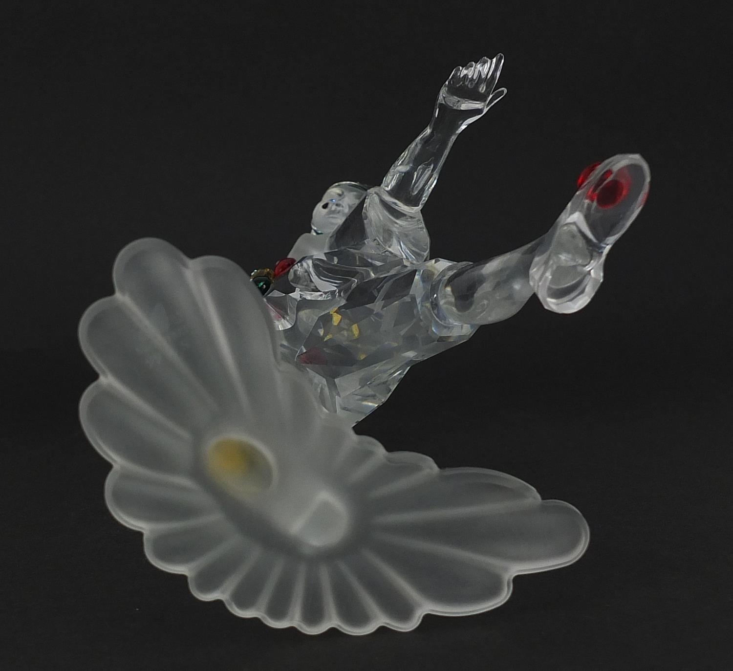Swarovski crystal Masquerade Pierrot figure with box, 20cm high - Image 3 of 6