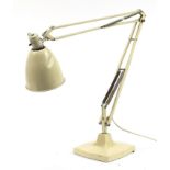 Vintage Anglepoise table lamp, 100cm high extended