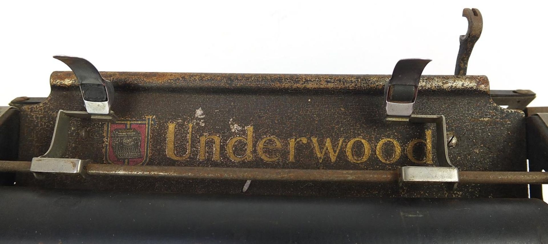 Vintage Underwood typewriter supplied by Blue Seal, 37cm wide - Image 2 of 4