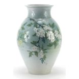 Large Jonathon Chiswell Jones pottery vase, 34cm high