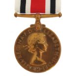 Elizabeth II Faithful Service medal awarded to Arthur E Bullard