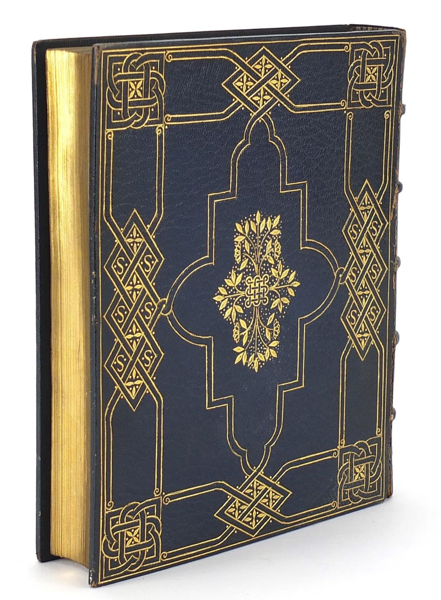 Poems by Percy Bysshe Shelley, tooled leather hardback book, edition of five hundred copies - Image 4 of 4