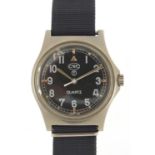 CWC, gentlemen's military issue wristwatch engraved WI0/6645-99 5415317 80263 91, 30mm in diameter