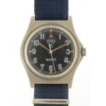 CWC, gentlemen's military issue wristwatch engraved 0552/6645-99 5415317 61819 90, 32mm in diameter