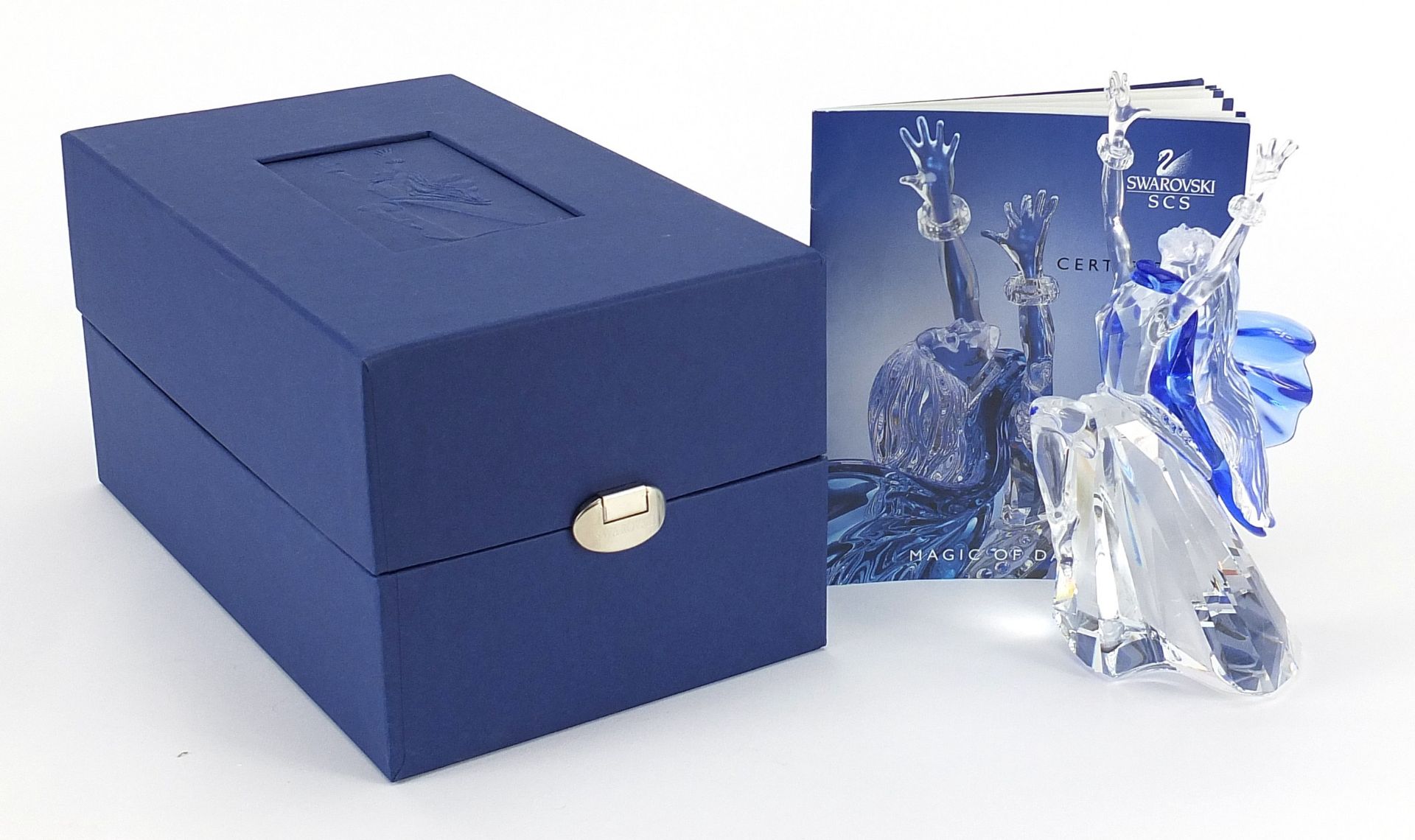 Swarovski Crystal Magic of Dance figurine with box, 19.5cm high - Image 5 of 6