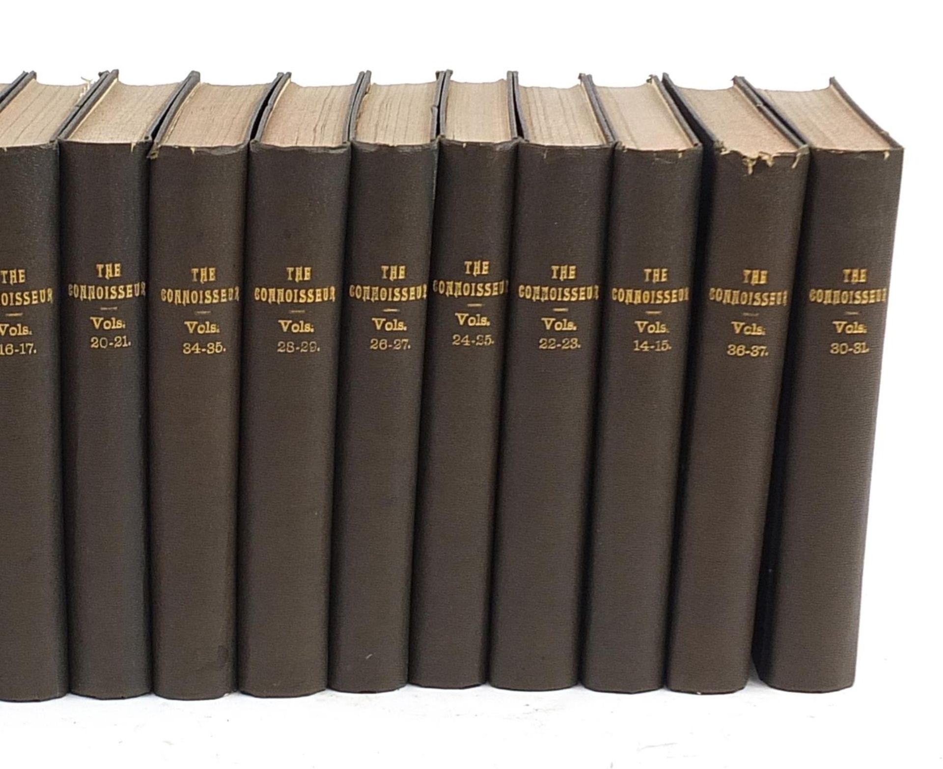 The Connoisseur, sixteen hardback books comprising volumes 1-37, various publishers - Image 3 of 4