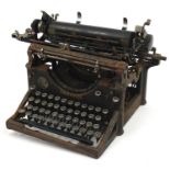 Vintage Underwood typewriter supplied by Blue Seal, 37cm wide