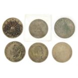 Early 19th century and later British and world coinage including George III 1819 silver crown