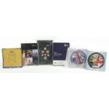 Three United Kingdom Definitive and Uncirculated coin collections including 2014 and 2010