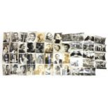 Collection of film stills and photographs of actors from the 1930's, some with stamps to the