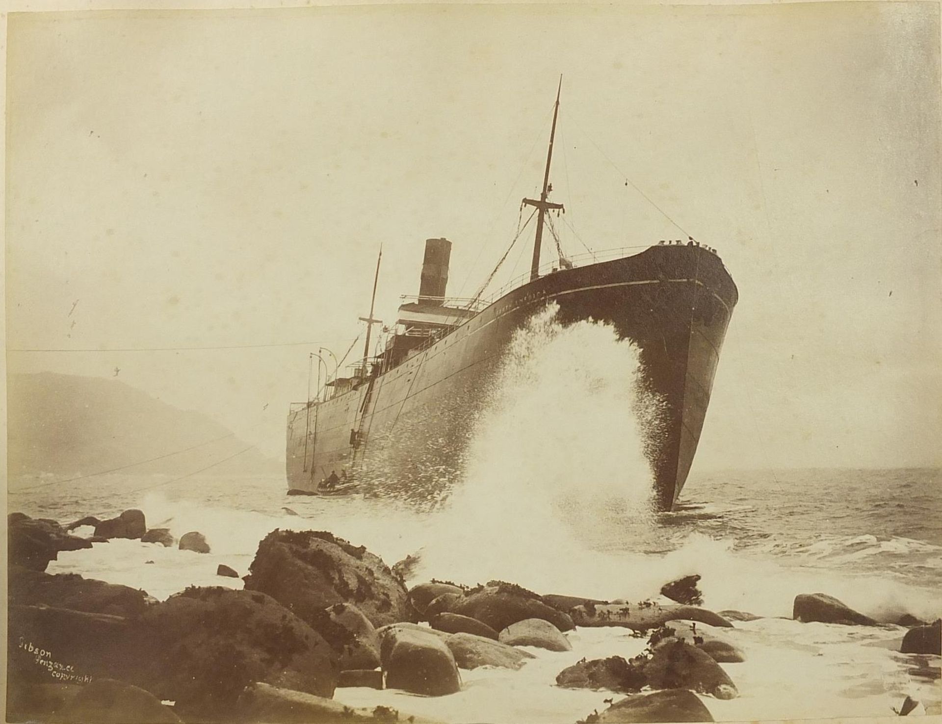 Early 20th century naval interest ephemera arranged in an album including photographs, postcards and - Image 2 of 8