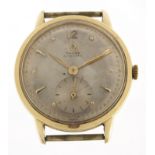 Omega, gentlemen's 14ct gold automatic wristwatch with bumper movement, 32mm in diameter