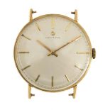 Certina, gentlemen's 9ct gold wristwatch 33mm in diameter, 23.0g