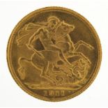 George V 1911 gold sovereign, Canadian mint - this lot is sold without buyer?s premium, the hammer