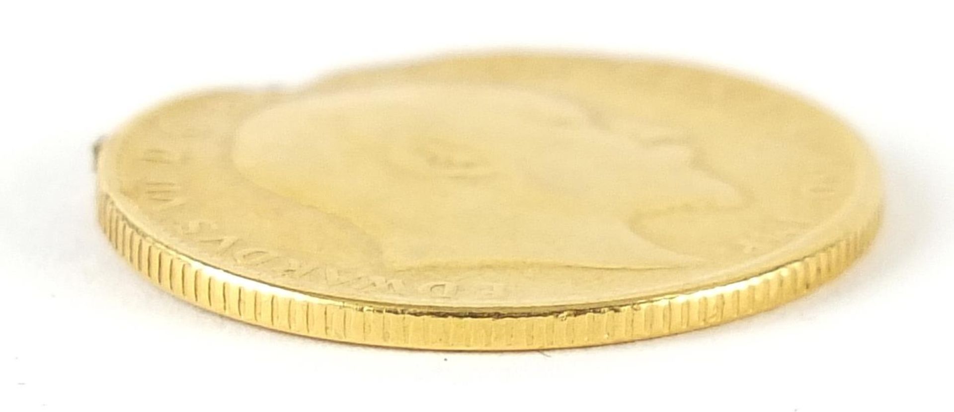 Edward VII 1906 gold sovereign - this lot is sold without buyer?s premium - Image 3 of 4