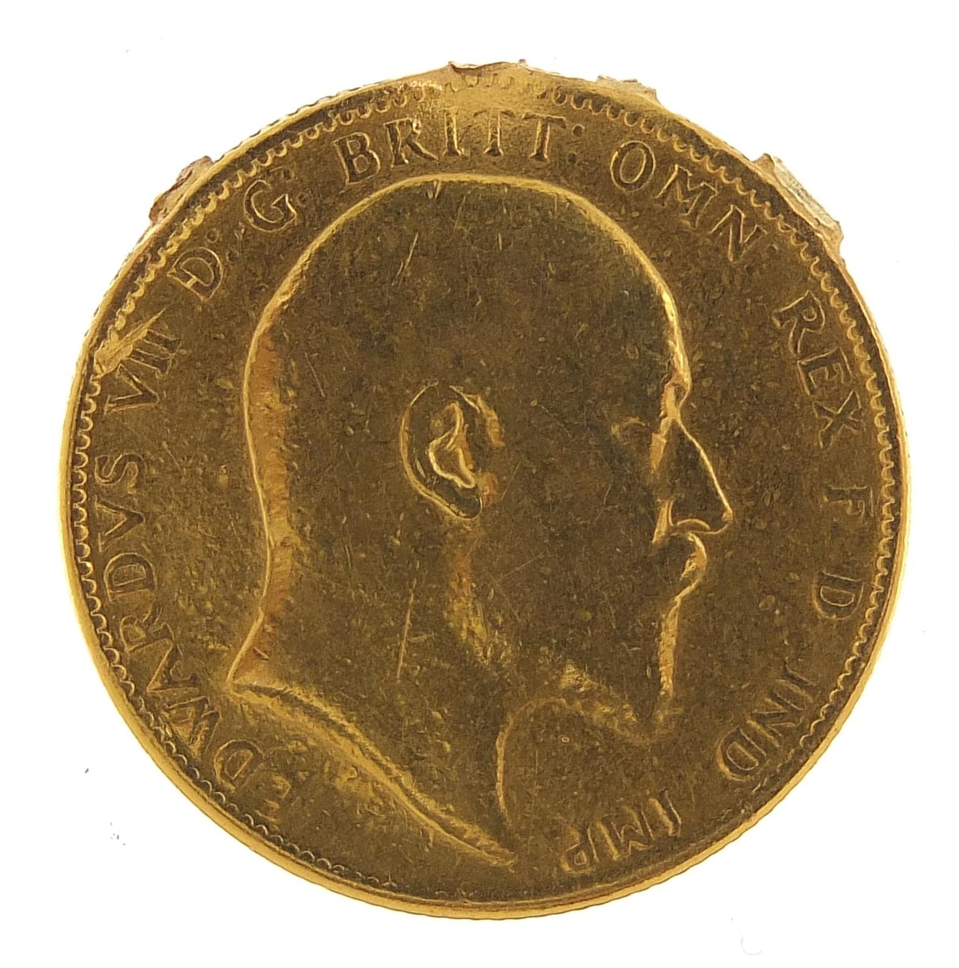 Edward VII 1906 gold sovereign - this lot is sold without buyer?s premium - Image 2 of 4