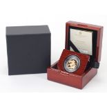 Elizabeth II 2021 gold proof sovereign with box and certificate, 6767/7995 - this lot is sold