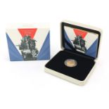 Elizabeth II 2020 75th Anniversary of VE Day brilliant uncirculated gold sovereign with