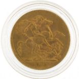 George V 1913 gold sovereign - this lot is sold without buyer?s premium, the hammer price is the
