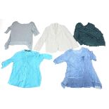 Ladies summer tops and a cream summer jacket, sizes 16 - 20