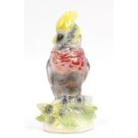 Jema Pottery, Holland hand painted model of a parrot, numbered 701 to the base, 19cm high