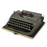 Retro Oliver Courier cased typewriter