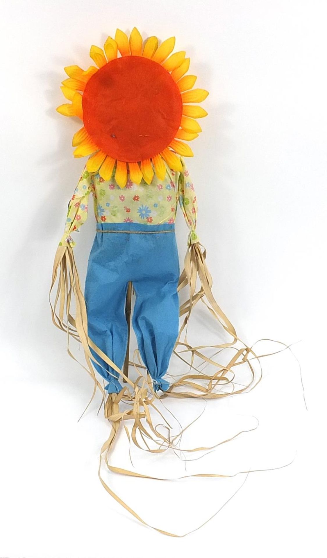 Garden giant sunflower cloth scarecrow, 90cm high - Bild 2 aus 2