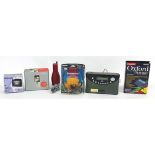 Electricals including Panasonic radio cassette player, Roberts DAB radio and Vodafone mobile phone