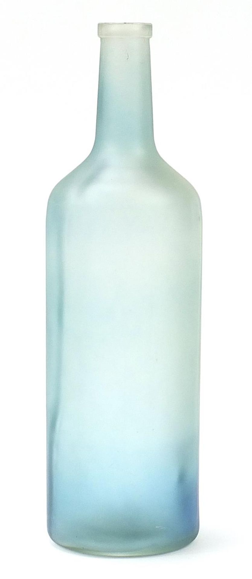 Large frosted glass bottle, 61.5cm high - Bild 2 aus 4