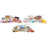 Large selection of knitting wool, sewing accessories etc