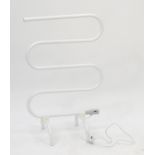 Coopers electric towel rail, 87cm high