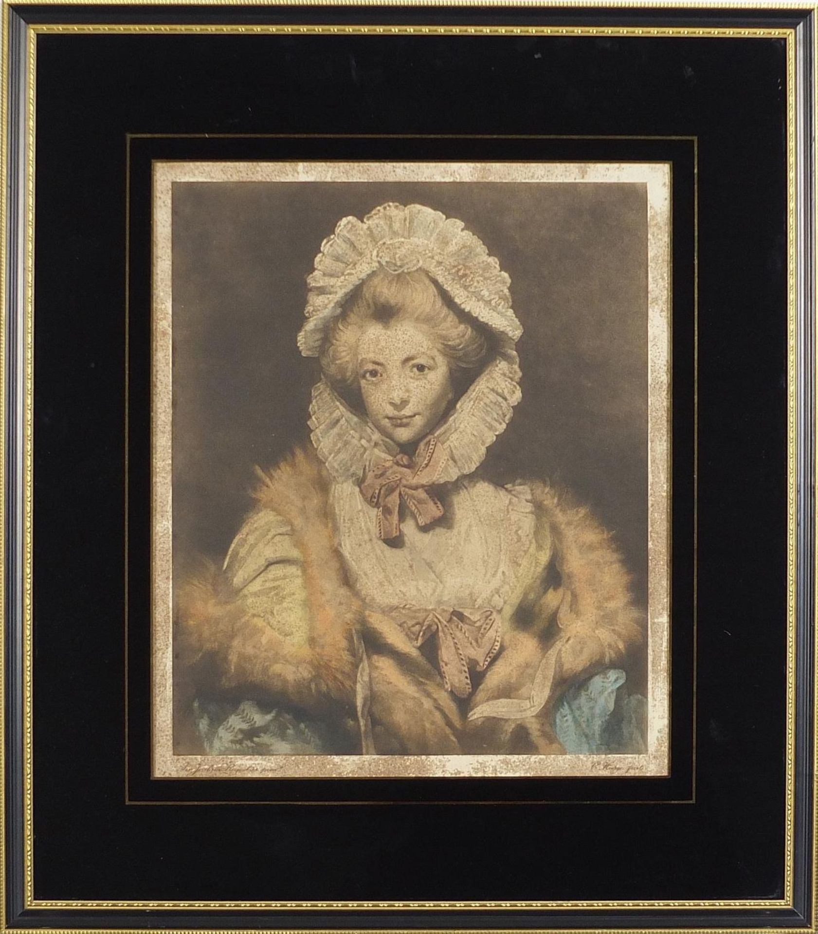 After Sir Joshua Reynolds - Lady Lavinia Bingham, Countess Spencer and Lady Charlotte Feversham - Image 3 of 13