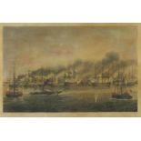 After Lieutenant J F Warre - The bombardment and capture of St Jean D'Acre, 19th century naval