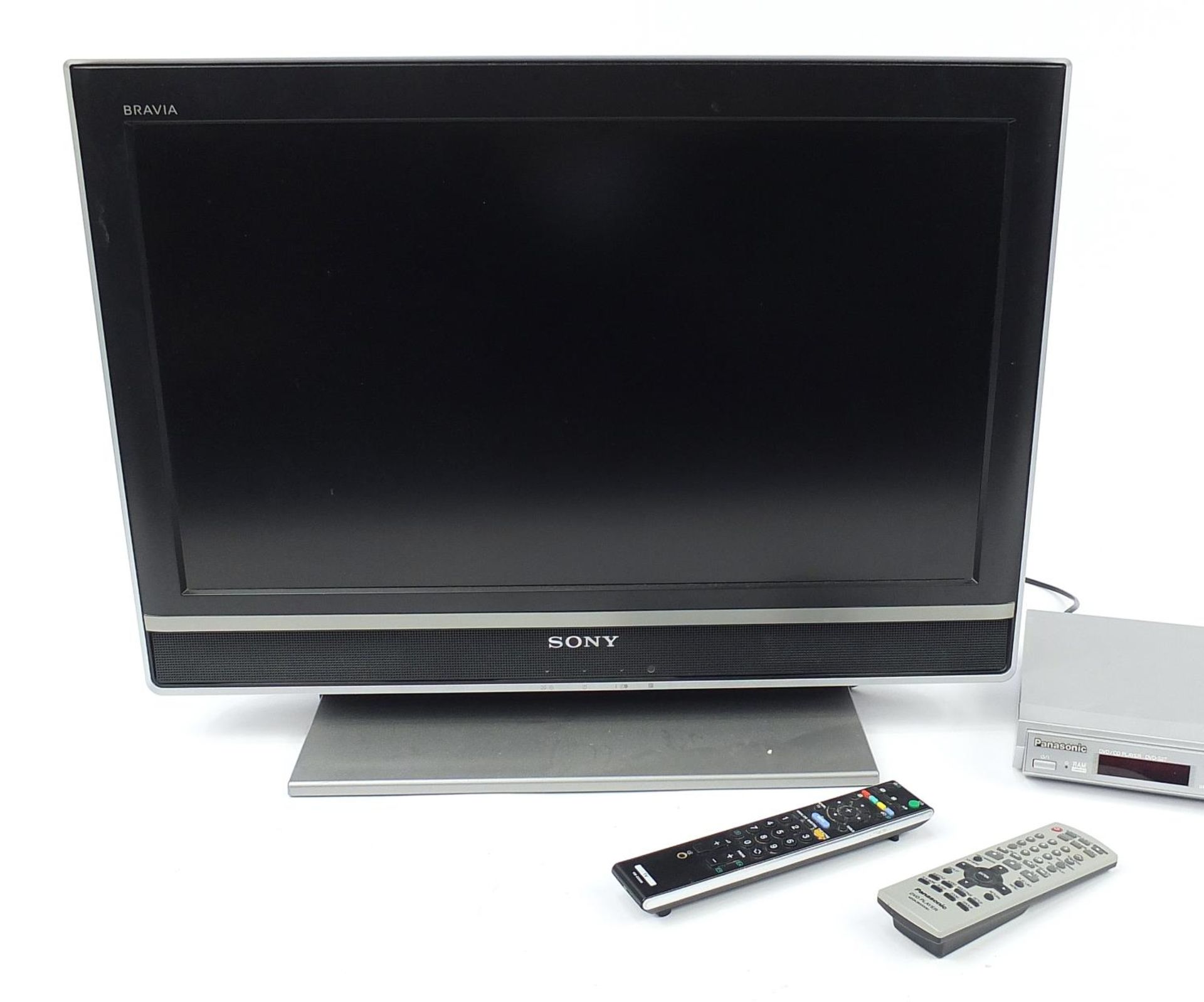 Sony 26 inch LCD TV and Panasonic DVD player - Image 2 of 5