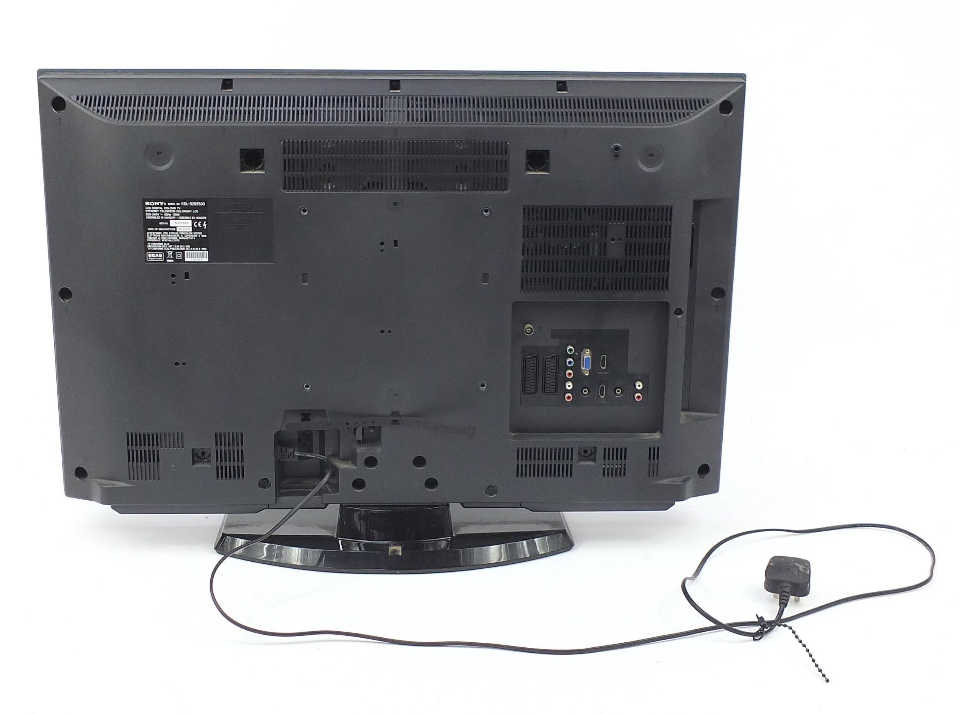 Sony Bravia 32 inch LCD TV, model KDL-32S5500 - Image 2 of 4