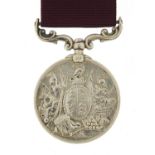 Victorian British military Army Long Service and Good Conduct medal awarded to 1606.CR.SGTT.N.