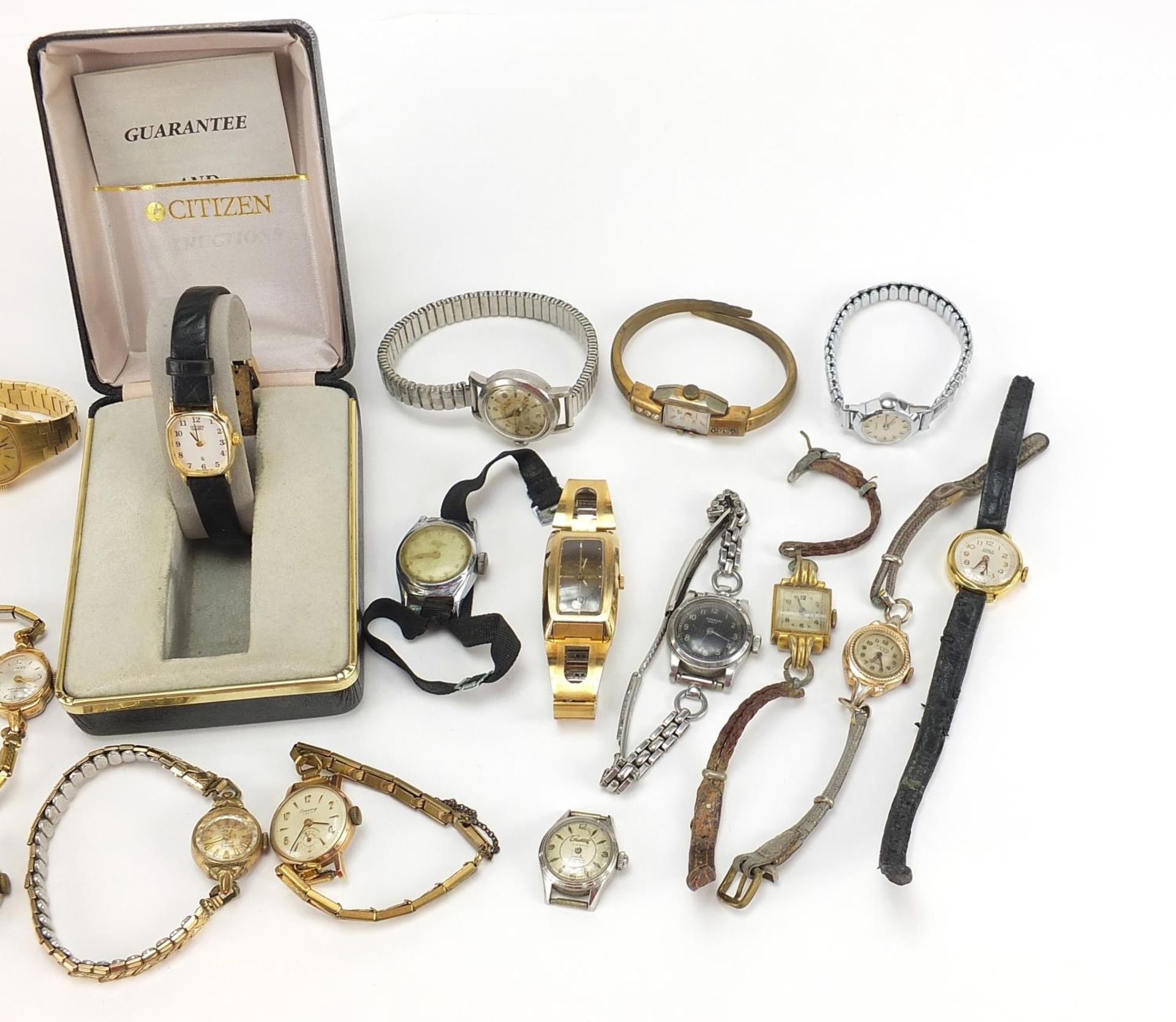Collection of ladies vintage wristwatches including Oris, Citizen and Seiko High-Beat - Image 3 of 3
