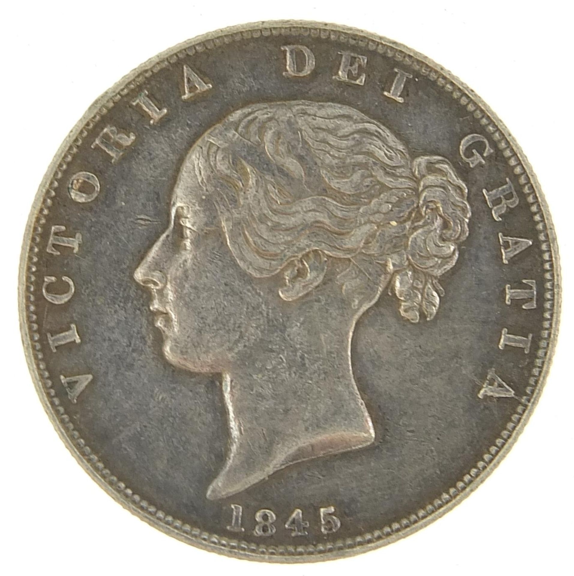 Victoria Young head 1845 half crown