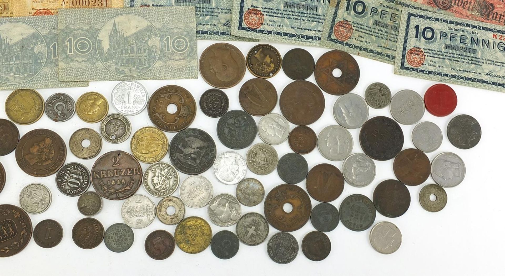 Collection of antique and later world coinage and banknotes - Image 5 of 5