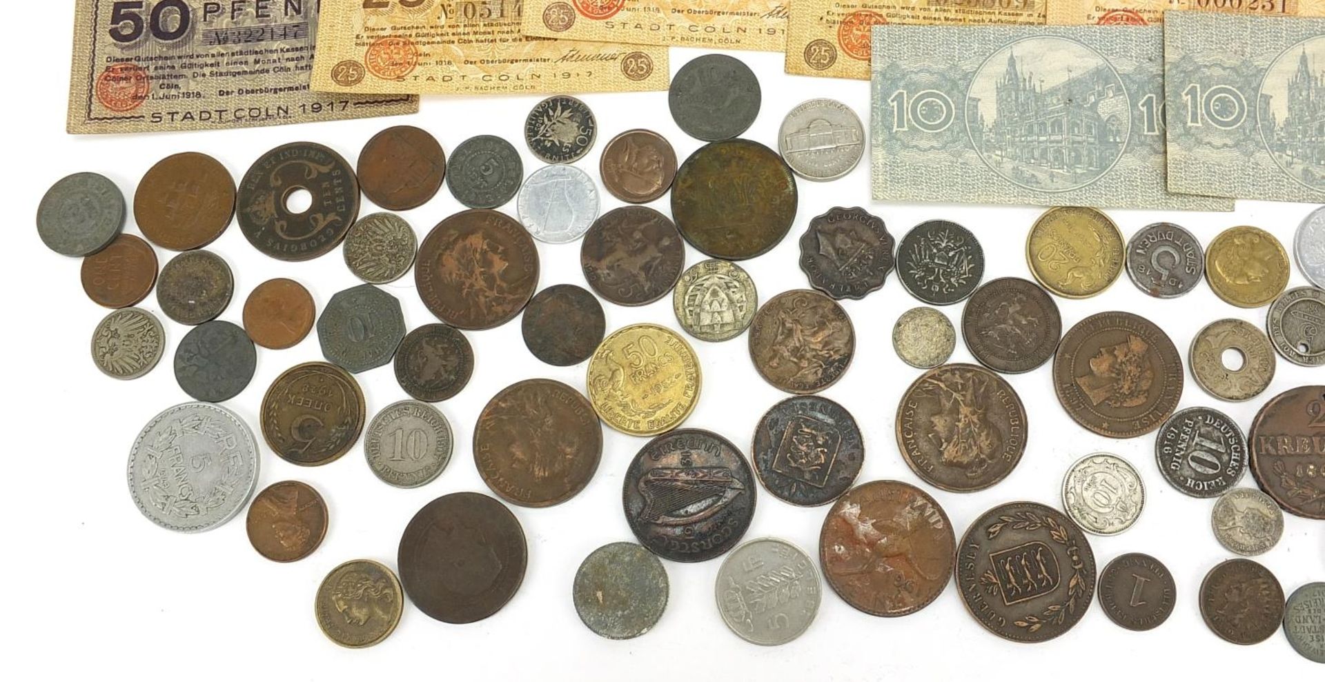 Collection of antique and later world coinage and banknotes - Image 4 of 5