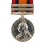 Victorian British military Queen's South Africa medal awarded to 5716CPLA.COOKE.1:RL.SUSSEXREGT with