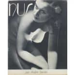Rare NUS Erotic Art French Photographic Magazine, par Andre Steiner