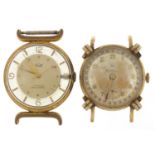 Two vintage gentlemen's wristwatches comprising Benrus & Bergisch, the largest 32mm in diameter