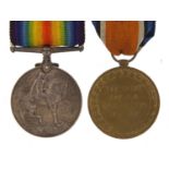 British military World War I pair awarded to 2400982.CPL.R.F.SALMONS.R.E.