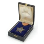 Nepalese order of Gorkha Dakshina Bahu, Fifth Class medal with box