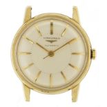 Longines, gentlemen's 9ct gold Longines automatic wristwatch, movement numbered 290, 34mm in