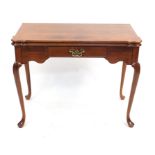 Mahogany extending side table/dining table, 78cm H x 100cm W x 50cm D, extending to 200cm W
