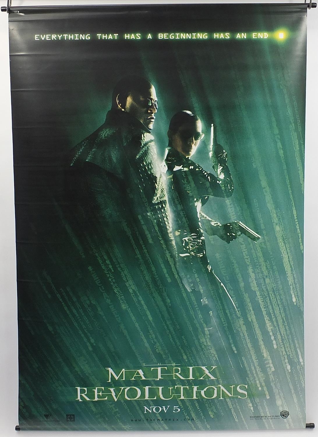 Three Matrix film banners, 185cm x 122cm - Image 6 of 10