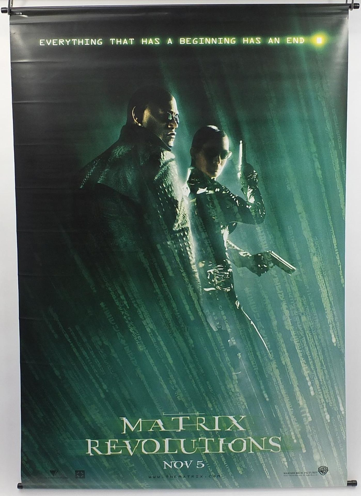 Three Matrix film banners, 185cm x 122cm - Bild 6 aus 10